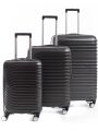 Set de 3 valises rigides 8 roulettes Titane2.0 Metzelder