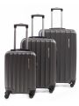 Set de 3 valises rigides 4 roulettes Selecta Metzelder