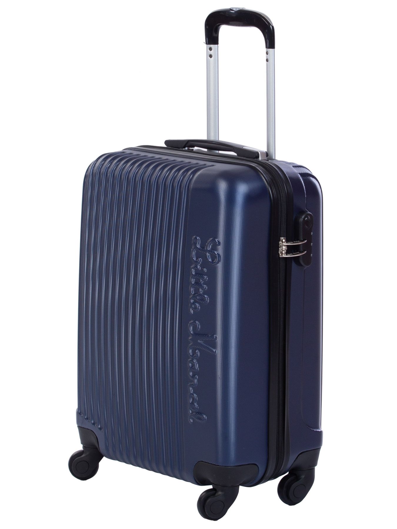 Valise cabine rigide 4 roulettes Little Marcel Bleu