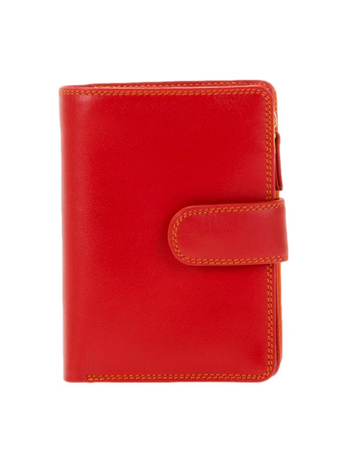 Portefeuille medium à 3 volets Mywalit rouge