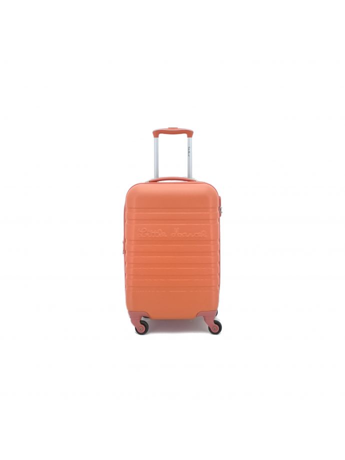 Valise Cabine Rigide 4 roulettes Orange Little Marcel