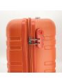 Valise Cabine Rigide 4 roulettes Orange Little Marcel