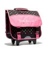 Cartable Scolaire à roulettes & trousse offerte Little Marcel -  LotLM8873-Noir - Couleur principale : NOIR Solde 