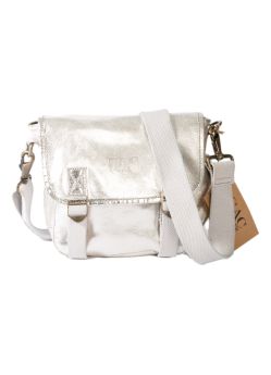 Sac besace Petit cuir Métallisé Sac US