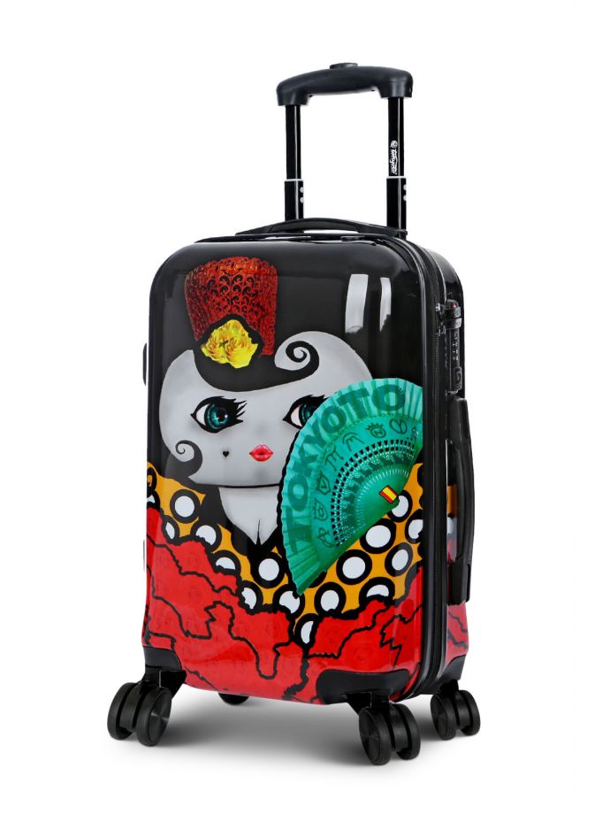 Valise cabine rigide 4 roulettes Flamenca Tokyoto Luggage