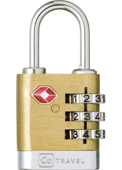 Cadenas à code 3 chiffres TSA Go Travel