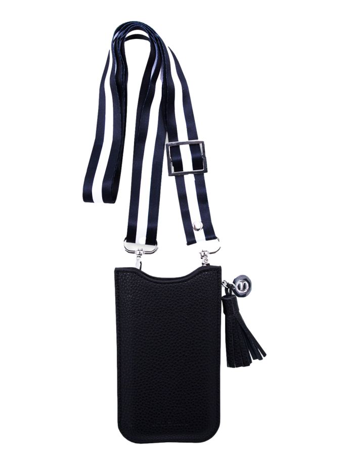 Pochette tour de cou pour smartphone Black/White Black Iphoria