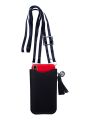 Pochette tour de cou pour smartphone Black/White Black Iphoria