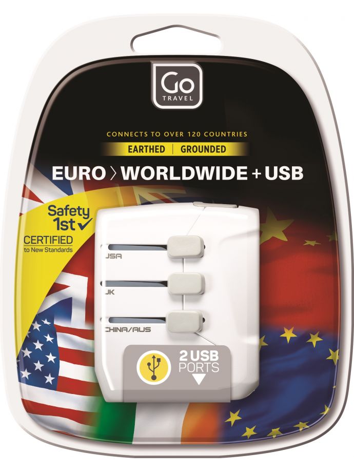 Adaptateur de voyage Go Travel