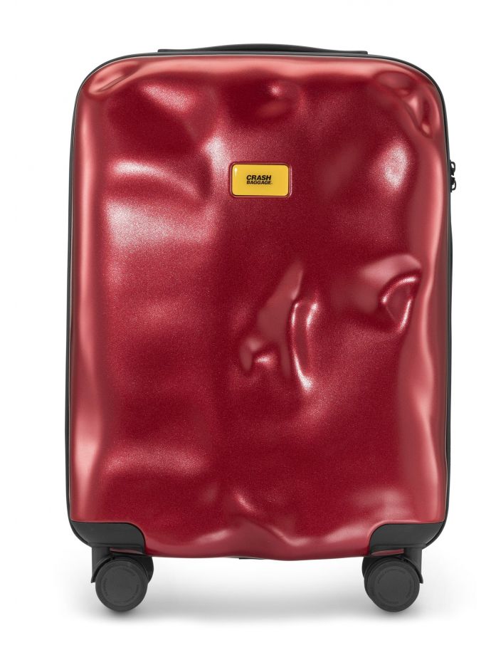 Valise cabine Rigide 8 roulettes Icon Crash Baggage