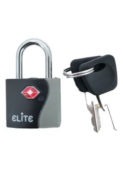 Cadenas à clé TSA Elite