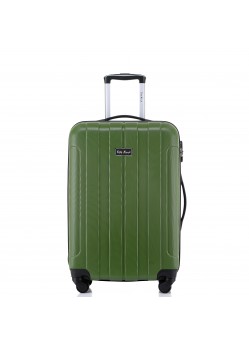 Valise 75 cm Rigide 4 roulettes Kaki Little Marcel