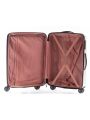 Set de 3 valises rigides 8 roulettes Carat Metzelder